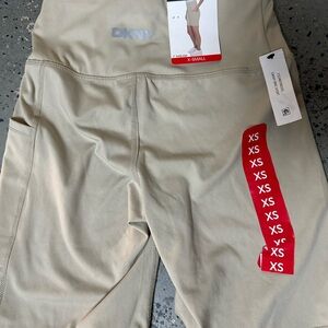 DKNY Women's Beige Bike Shorts